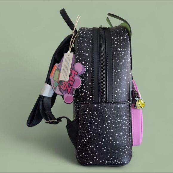Loungefly Nickelodeon Invader Zim Gir Pig Mini Backpack - Picture 3 of 6
